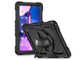 Lenovo Tab M10 Plus 10.6 (3rd. gen.) tablet tok 360 fokos védelemmel, 4H kijelzővédő üveggel - Tech-Protect Solid - fekete (ECO csomagolás)