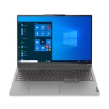 Lenovo Thinkbook 16p (Gen2) - 16" WQXGA IPS, Ryzen 9-5900H, 32GB, 1TB SSD, nVidia GeForce RTX3060 6GB, Windows 11 Professional - Ásványszürke Üzleti (20YM002VHV) - Notebook