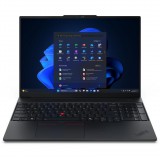 Lenovo ThinkPad E16 Gen 3 (Intel) Intel Core Ultra 7 255H Laptop 40,6 cm (16") WUXGA 16 GB DDR5-SDRAM 512 GB SSD Wi-Fi 6E (802.11ax) Windows 11 Pro Német Fekete (21SR000NGE)