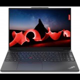 Lenovo ThinkPad E16 Intel Core Ultra 7 155H Laptop 40,6 cm (16") WUXGA 16 GB DDR5-SDRAM 512 GB SSD Wi-Fi 6E (802.11ax) Windows 11 Pro Fekete (21MA002NGE)