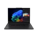 Lenovo ThinkPad T16 Gen 4 (AMD) Copilot+ PC AMD Ryzen AI 5 340 Laptop 40,6 cm (16") WUXGA 32 GB DDR5-SDRAM 512 GB SSD Wi-Fi 7 (802.11be) Windows 11 Pro Angol Fekete