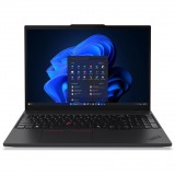 Lenovo ThinkPad T16 Gen 4 (Intel) Intel Core Ultra 5 225U Laptop 40,6 cm (16") WUXGA 16 GB DDR5-SDRAM 512 GB SSD Wi-Fi 6E (802.11ax) Windows 11 Pro Német Fekete (21QE0035GE)