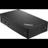 Lenovo ThinkPad USB 3.0 Ultra Dock Vezetékes USB 3.2 Gen 1 (3.1 Gen 1) Type-A Fekete (40A80045EU)