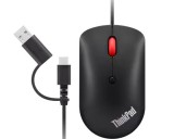 Lenovo ThinkPad USB-C Wired Compact Mouse Black 4Y51D20850
