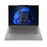 Lenovo ThinkPad X1 2-in-1 Gen 10 Intel Core Ultra 7 255U Hibrid (2 az 1-ben) 35,6 cm (14") Érintőképernyő WUXGA 32 GB LPDDR5x-SDRAM 1 TB SSD Wi-Fi 6E (802.11ax) Windows 11 Pro Német Szürke (21Q00070GE)