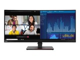 Lenovo ThinkVision P34w-20 LED display 86,7 cm (34.1") 3440 x 1440 px Wide Quad HD Fekete monitor