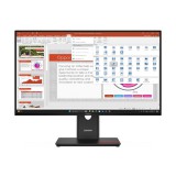 Lenovo ThinkVision T27-40 68,6 cm (27") 1920 x 1080 px Full HD Fekete Számítógép monitor