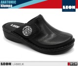 Leon ANATOMIC 360 BLACK komfort női klumpa