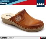 Leon ANATOMIC 360 BROWN komfort női klumpa