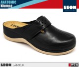 Leon ANATOMIC 902 BLACK komfort női klumpa