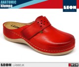 Leon ANATOMIC 902 RED komfort női klumpa