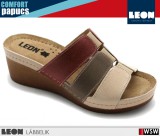 Leon COMFORT 1009 BEIGEkomfort női papucs