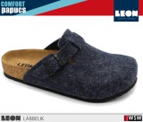 Leon COMFORT 4761 BLUE komfort férfi papucs