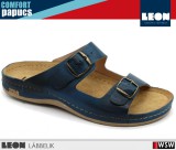 Leon COMFORT 703 BLUE komfort férfi papucs