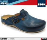 Leon COMFORT 703 BLUE komfort férfi papucs