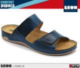 Leon COMFORT 952 BLUE komfort női papucs