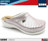 Leon COMFORT PU100 PERLA bőr női klumpa