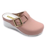 Leon Comfortstep 1024 női rose bőr klumpa 36-41