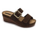 Leon Comfortstep 1110 barna női bőr papucs 36-41