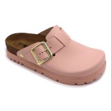 Leon Comfortstep 6000 rose női bőr klumpa 36-41- Birkenstockhoz hasonlatos talppal