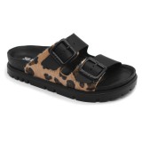 Leon Comfortstep 6024 fekete női bőr papucs 36-41 - anatómiai talppal