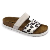 Leon Comfortstep 7021 fehér női bőr papucs 36-41 -Birkenstockhoz hasonlatos talppal