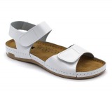 Leon Comfortstep 963 női bőr fehér szandál 36-41