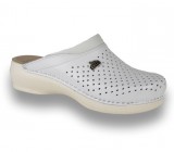 Leon Comfortstep PU 100 fehér női bőr klumpa 35-42