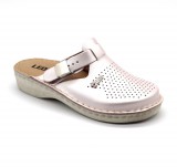 Leon V260 női munkavédelmi klumpa perla színben