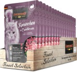 Leonardo nyúlhúsos macskaeledel tőzegáfonyával (16 x 85 g) 1.36kg