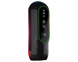 Leopárd Leopard - vibráló fel-le mozgó maszturbátor (fekete)