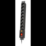 Lestar LXARM 810 G-A K.:CZ 3M 19" PDU Rack-be építhető 8-as elosztó 3m (LXARM 810 G-A K.:CZ 3M)