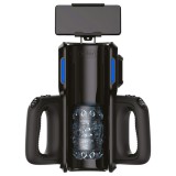 LETEN SM 500 - fel-le mozgó maszturbátor telefon tartóval (fekete)