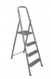 Létra 4 fokos fém 150kg-ig