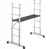 Létraállvány alu 2 x 6 fokos HPP 650 (10611)