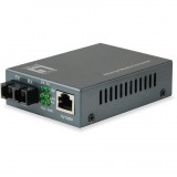 Level One LevelOne FVT-1105 hálózati média konverter Belső 100 Mbit/s 1550 nm Single-mode Fekete (FVT-1105)