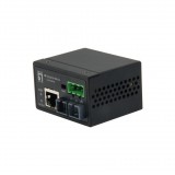 Level One LevelOne IEC-4301 hálózati média konverter 100 Mbit/s Single-mode Fekete (IEC-4301)