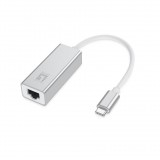Level One USB-0402 USB Type-C apa - RJ45 anya Adapter (USB-0402-V3)
