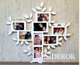 Leveles családfa fából