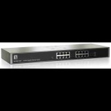 LevelOne GSW-1657 10/100/1000Mbit/s 16 portos switch rack (GSW-1657) - Ethernet Switch