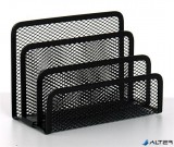 Levéltartó, fémhálós, VICTORIA OFFICE, fekete