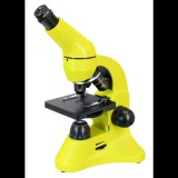 Levenhuk 64-1280X oktató mikroszkóp készlet könyvvel Rainbow 50L PLUS Lime (70242) (70242)