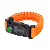 Levenhuk LabZZ FL5 narancssárga túlélőkészlet-karkötő - 79669