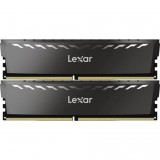 Lexar 32GB DDR4 3200MHz Kit(2x16GB) Thor Black LD4BU016G-R3200GDXG