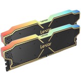 Lexar 32GB DDR5 6000MHz Kit(2x16GB) Thor RGB with Heatsink Black LD5U16G60C38BG-RGD