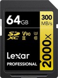 Lexar Professional 2000x 64 GB SDHC UHS-II Class 10 memóriakártya