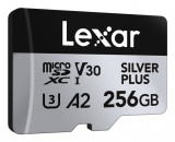 Lexar Professional SILVER PLUS 256 GB MicroSDXC UHS-I Class 3 memóriakártya