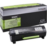 Lexmark 502H festékkazetta 1 db Eredeti Fekete