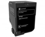 Lexmark 74C2HKE festékkazetta 1 db Eredeti Fekete