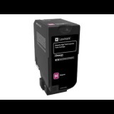 Lexmark 74C2HME nagy kapacitású bíbor tonerkazetta (12K) (74C2HME)